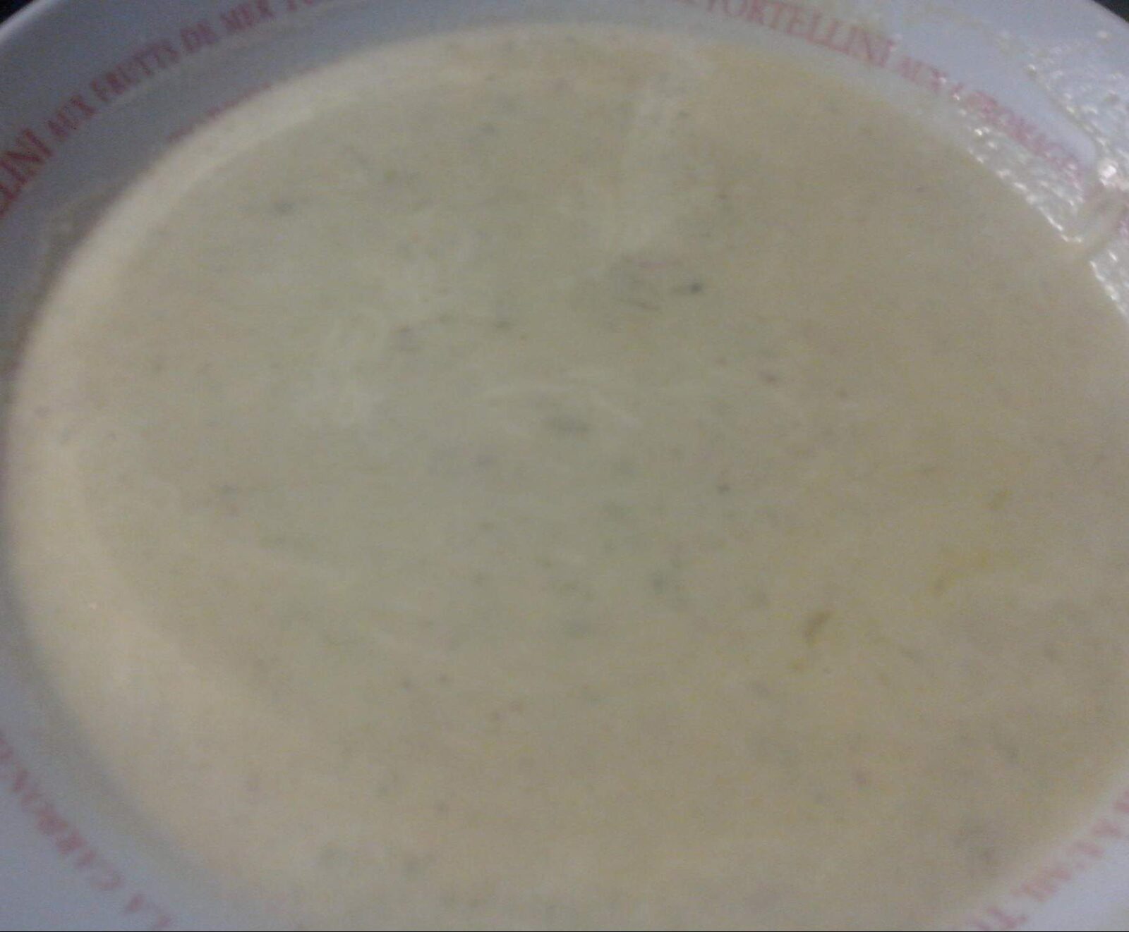 soupe paysanne poivrons, lardons fumés