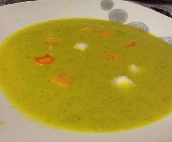Soupe potiron courgette