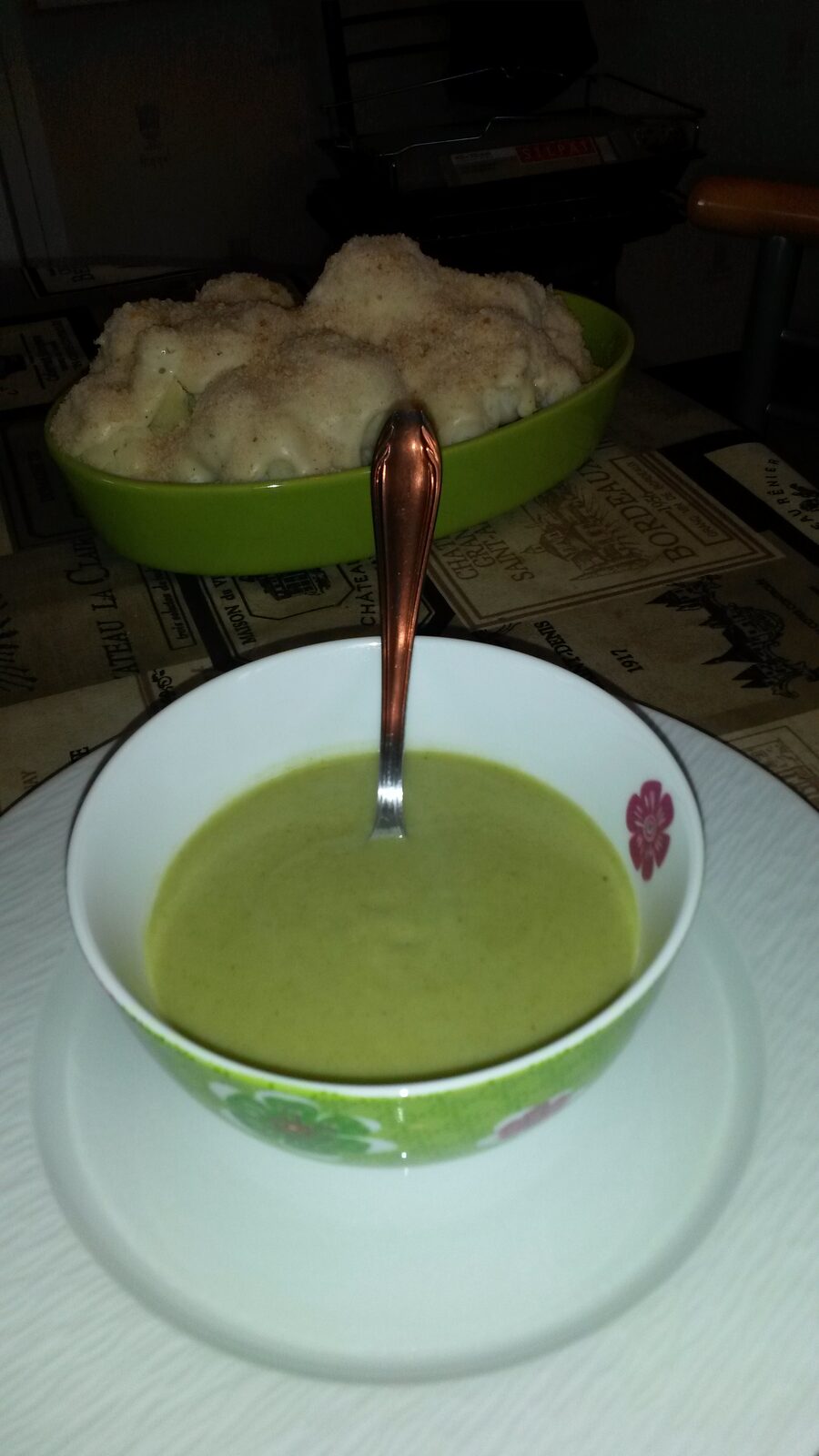 soupe radis rave choux