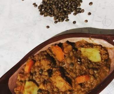 tagine aux lentilles