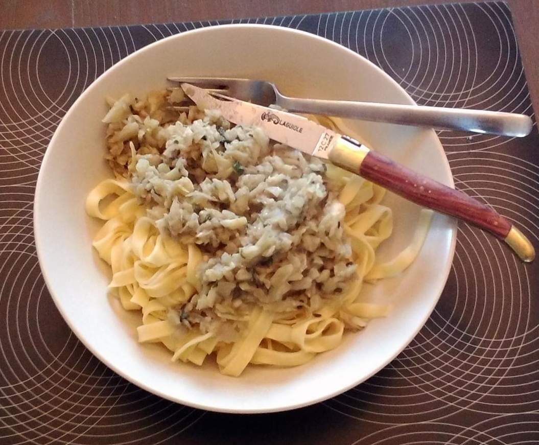 Tagliatelles au fenouil et anchois