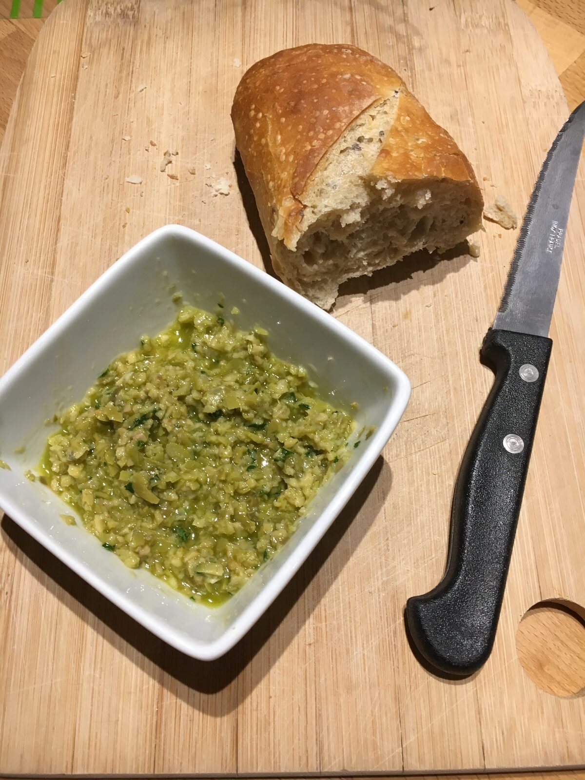 Tapenade aux Olives vertes