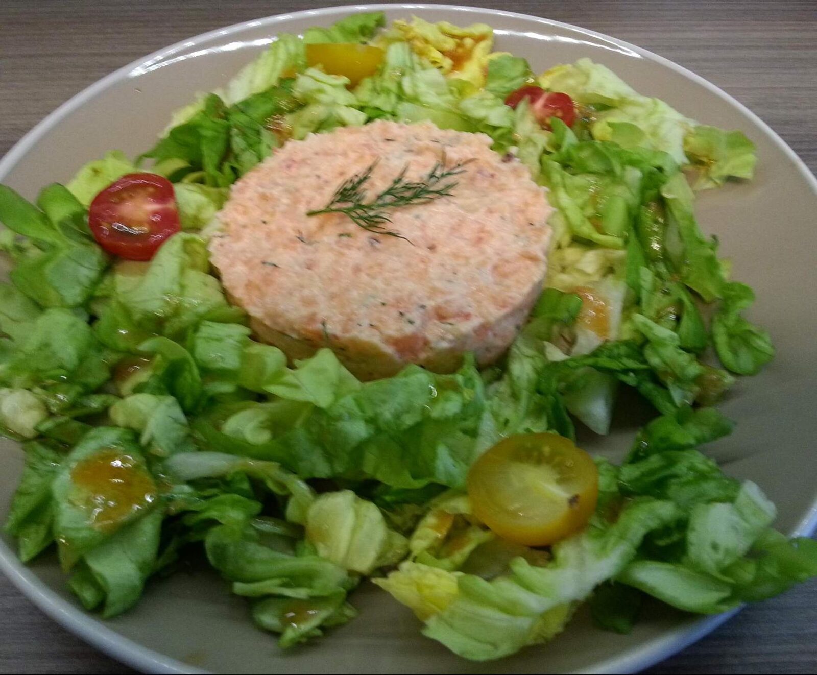 Tartare de saumon façon japonaise