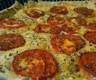 TARTE A LA MOUTARDE & TOMATES