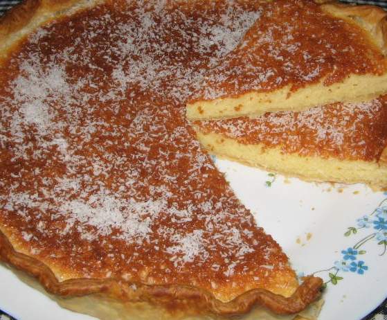 TARTE A LA NOIX DE COCO