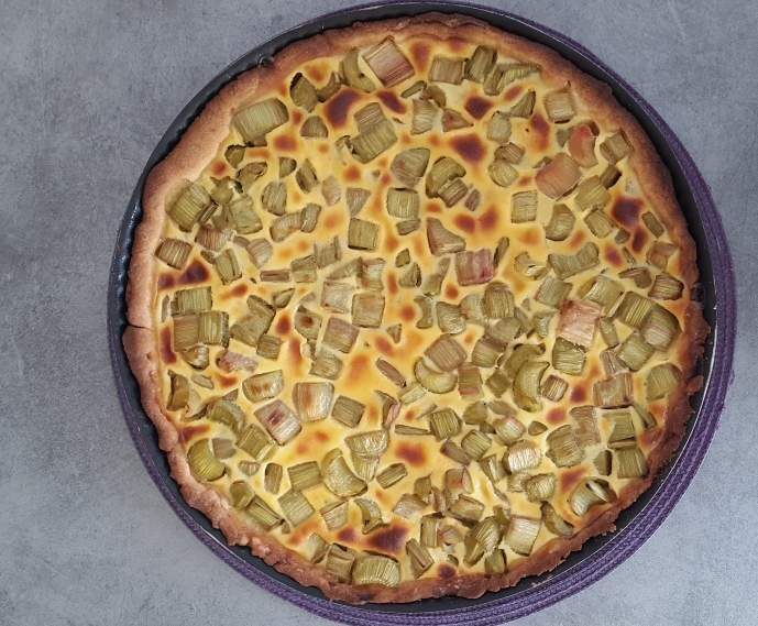 TARTE A LA RHUBARBE