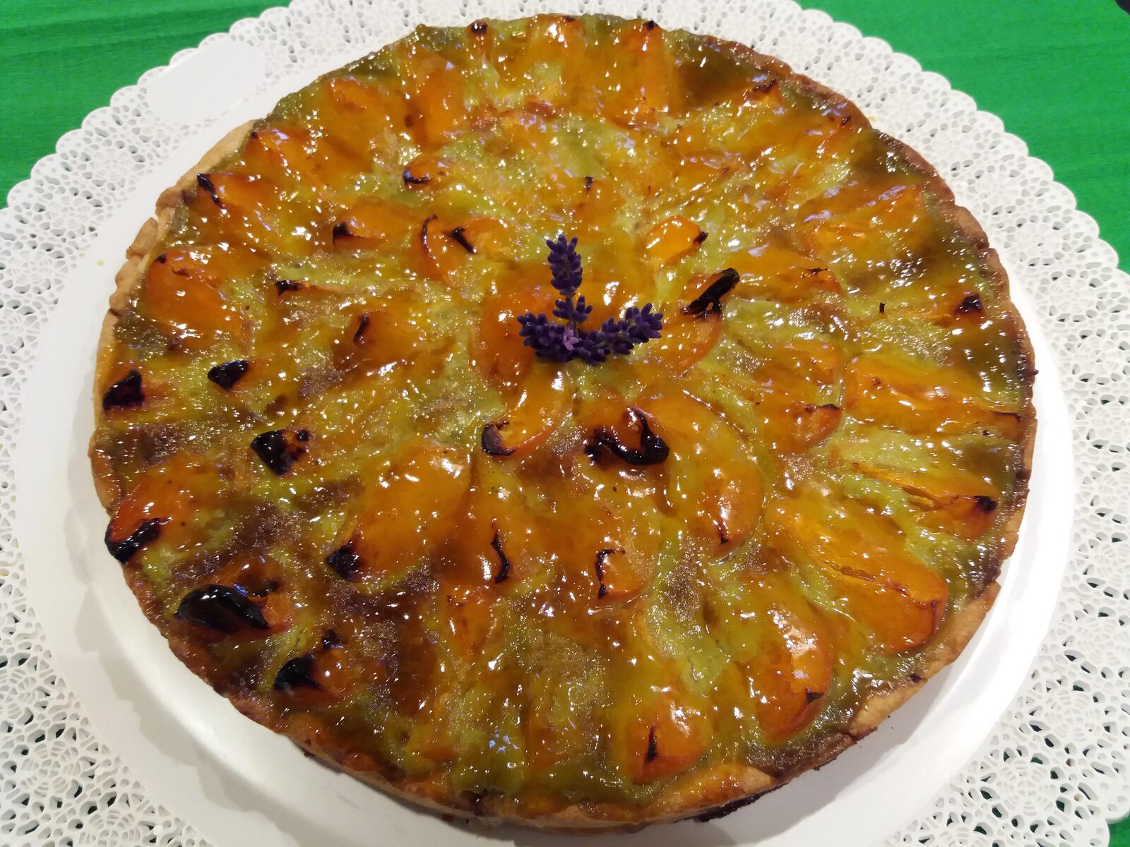 Tarte Abricotine à la Pistache