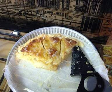 Tarte amandine aux poire