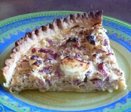 Tarte au chou façon choucroute