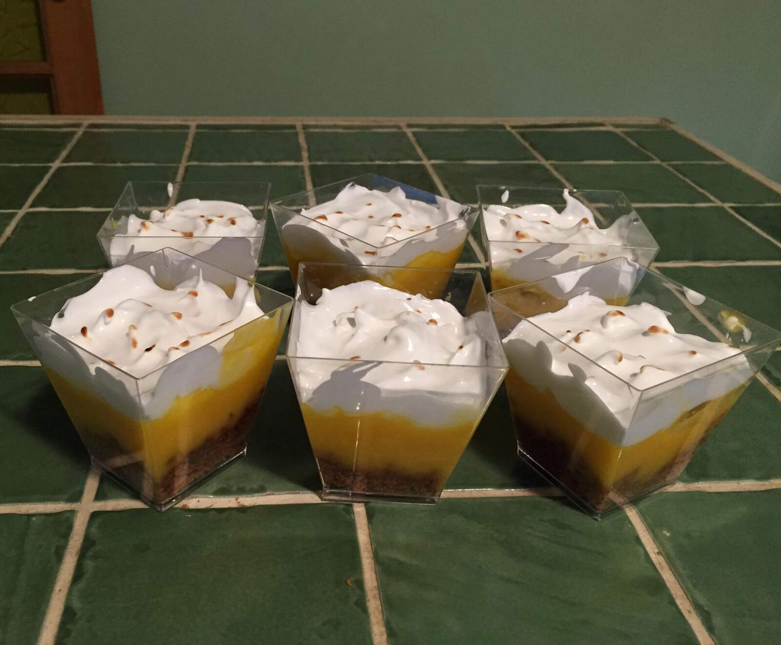 Tarte au citron en verrine