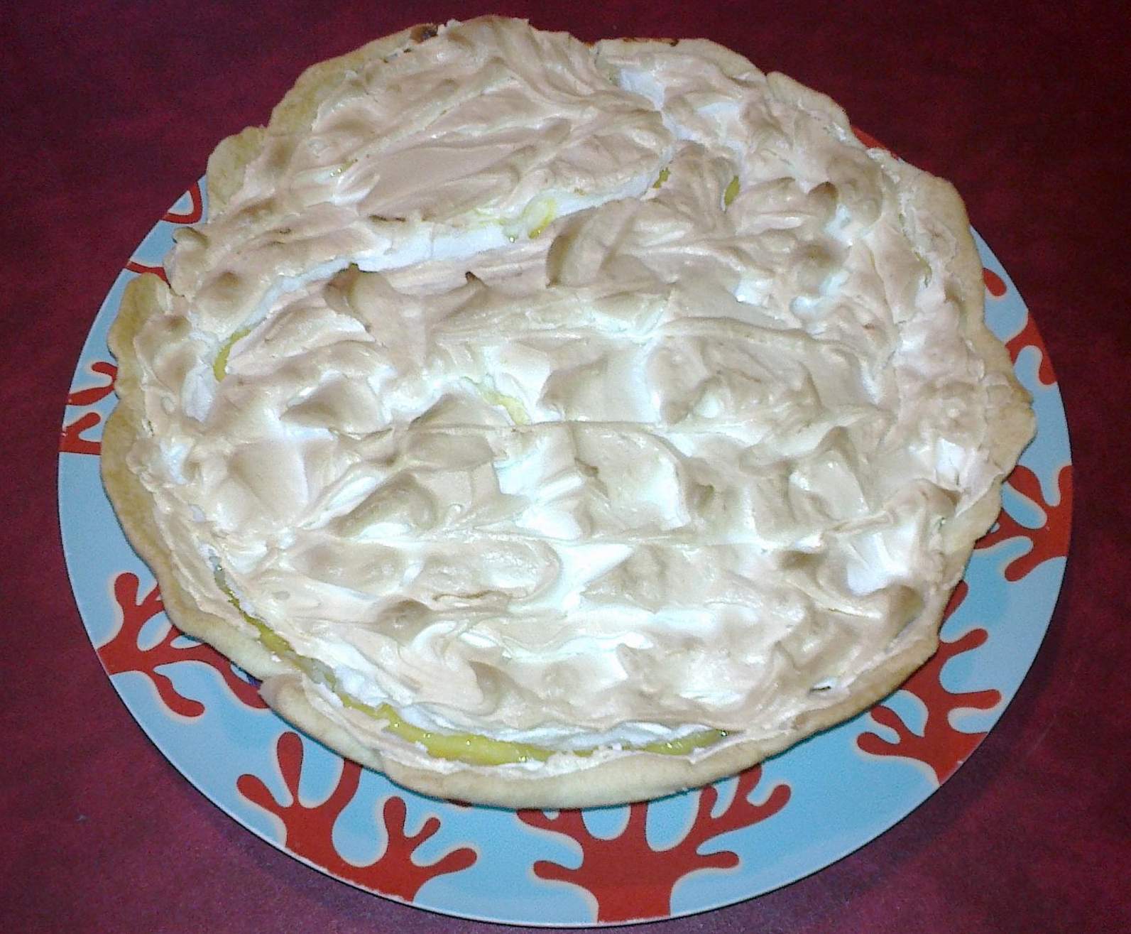 Tarte au citron meringuée