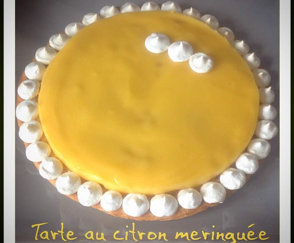 Tarte au citron meringuée