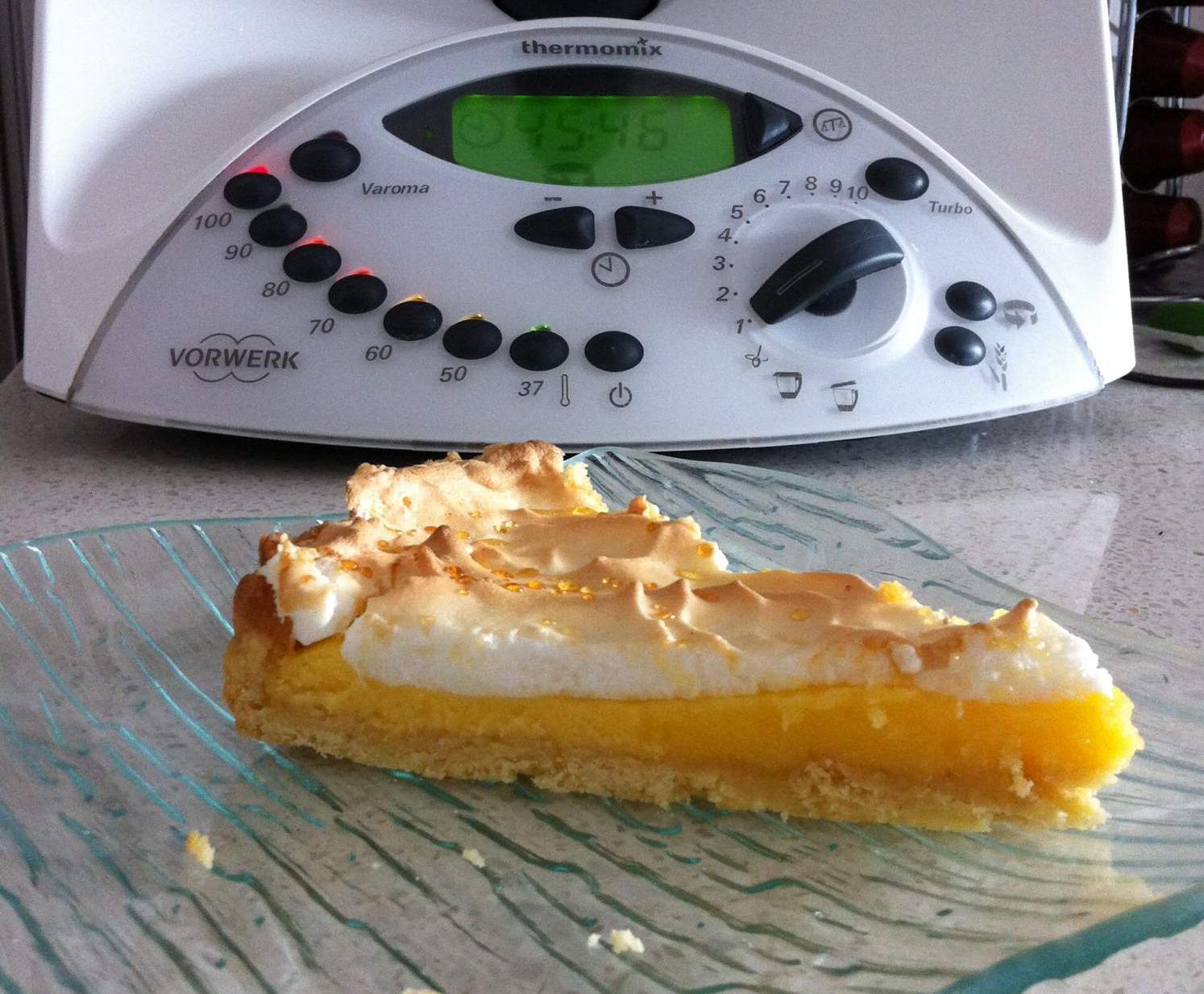 tarte au citron meringuée