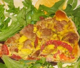 Tarte au thon et à la tomate(bis)