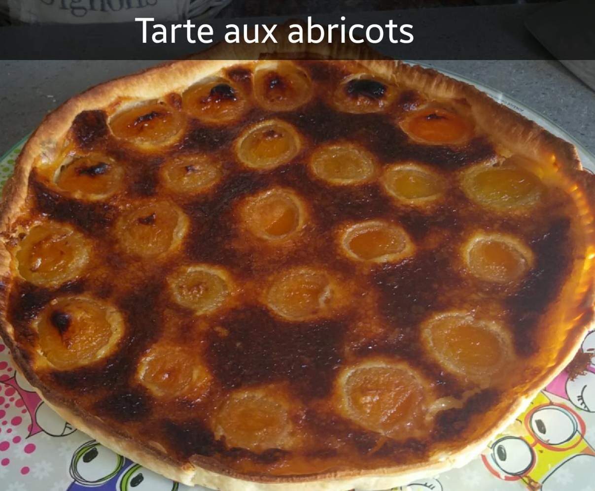 Tarte aux abricots