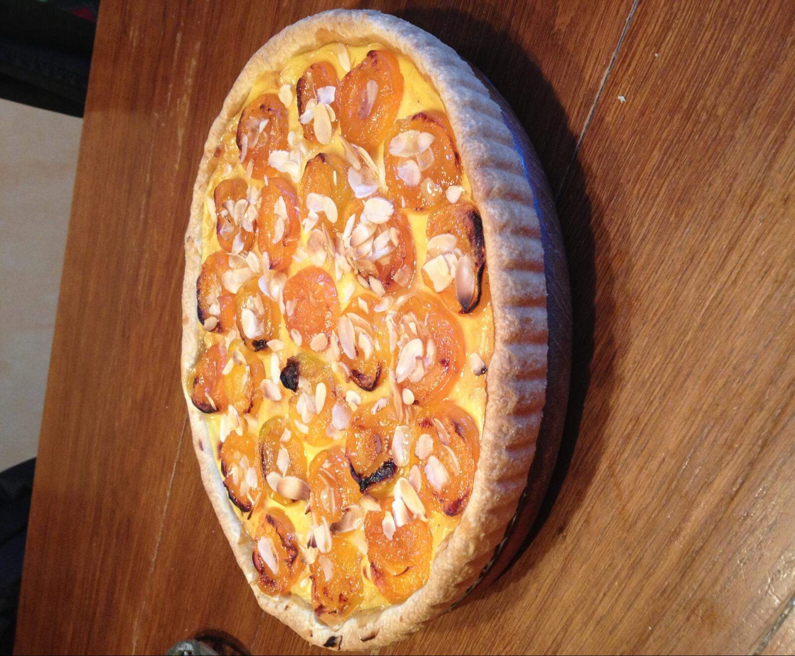 Tarte aux abricots
