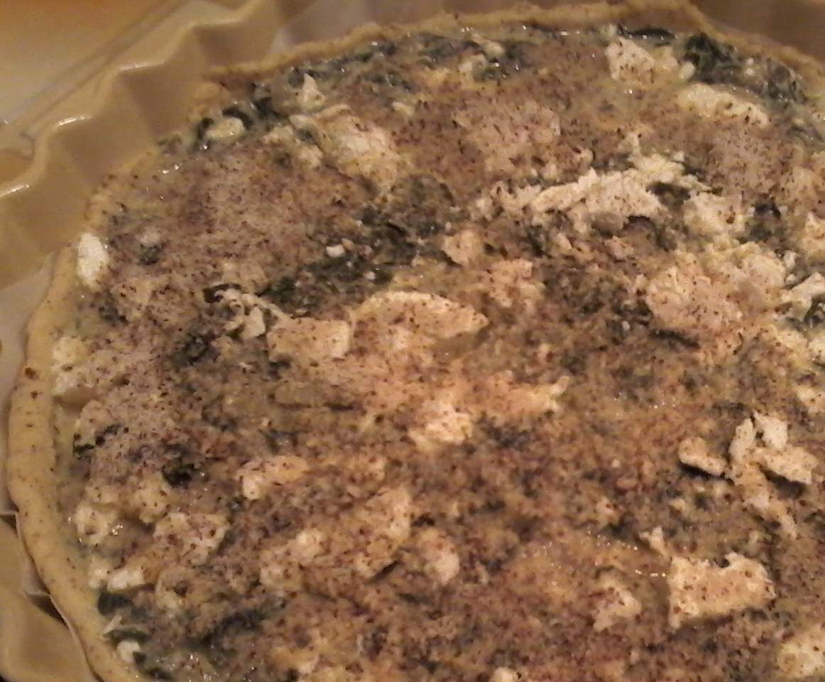 TARTE AUX BLETTES FETA ET NOISETTES