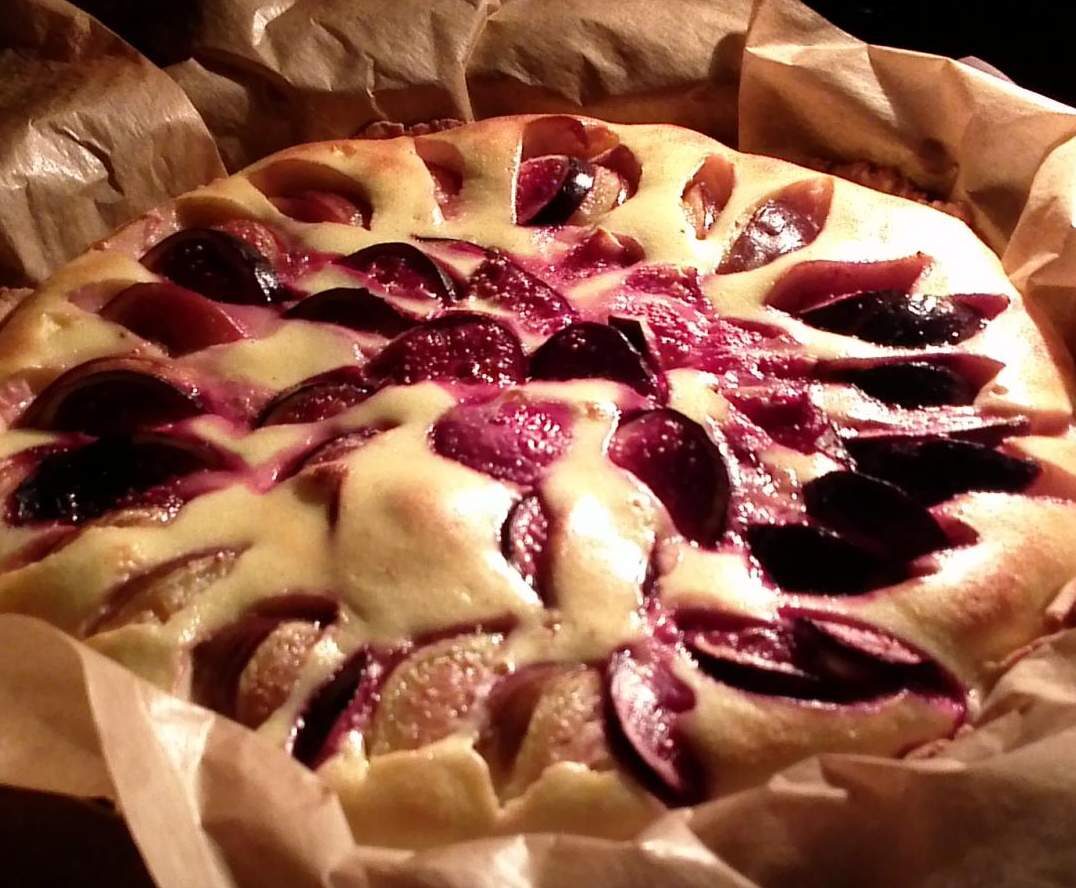 Tarte aux figues et vanille