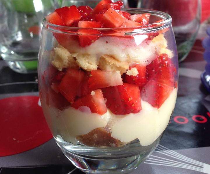 TARTE AUX FRAISES REVISITEE