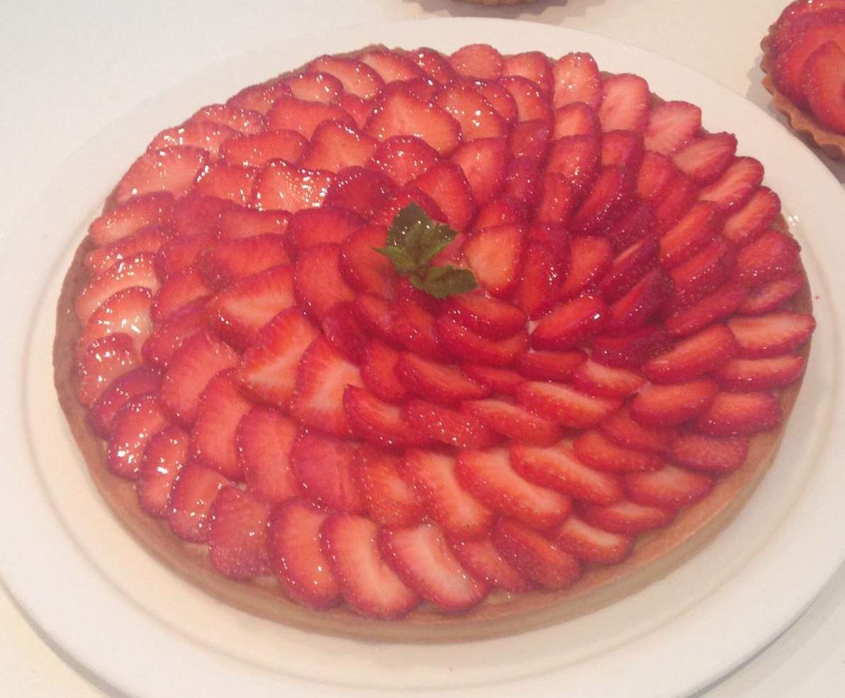 Tarte aux fraises