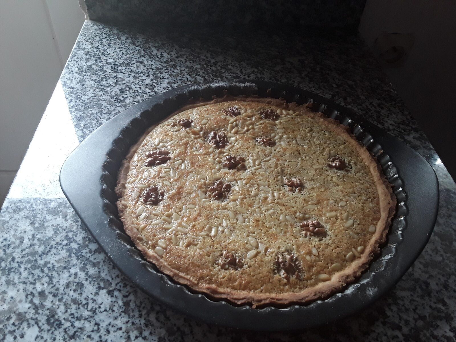 Tarte aux pignons