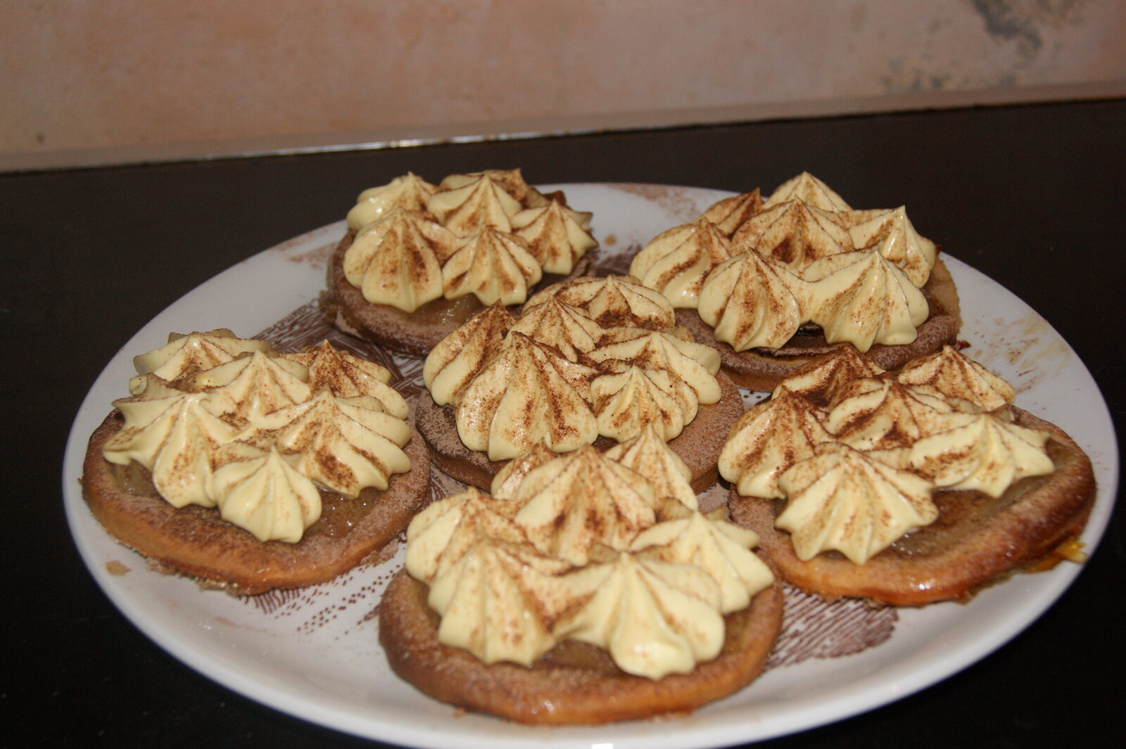 tarte aux poires et mascarponne
