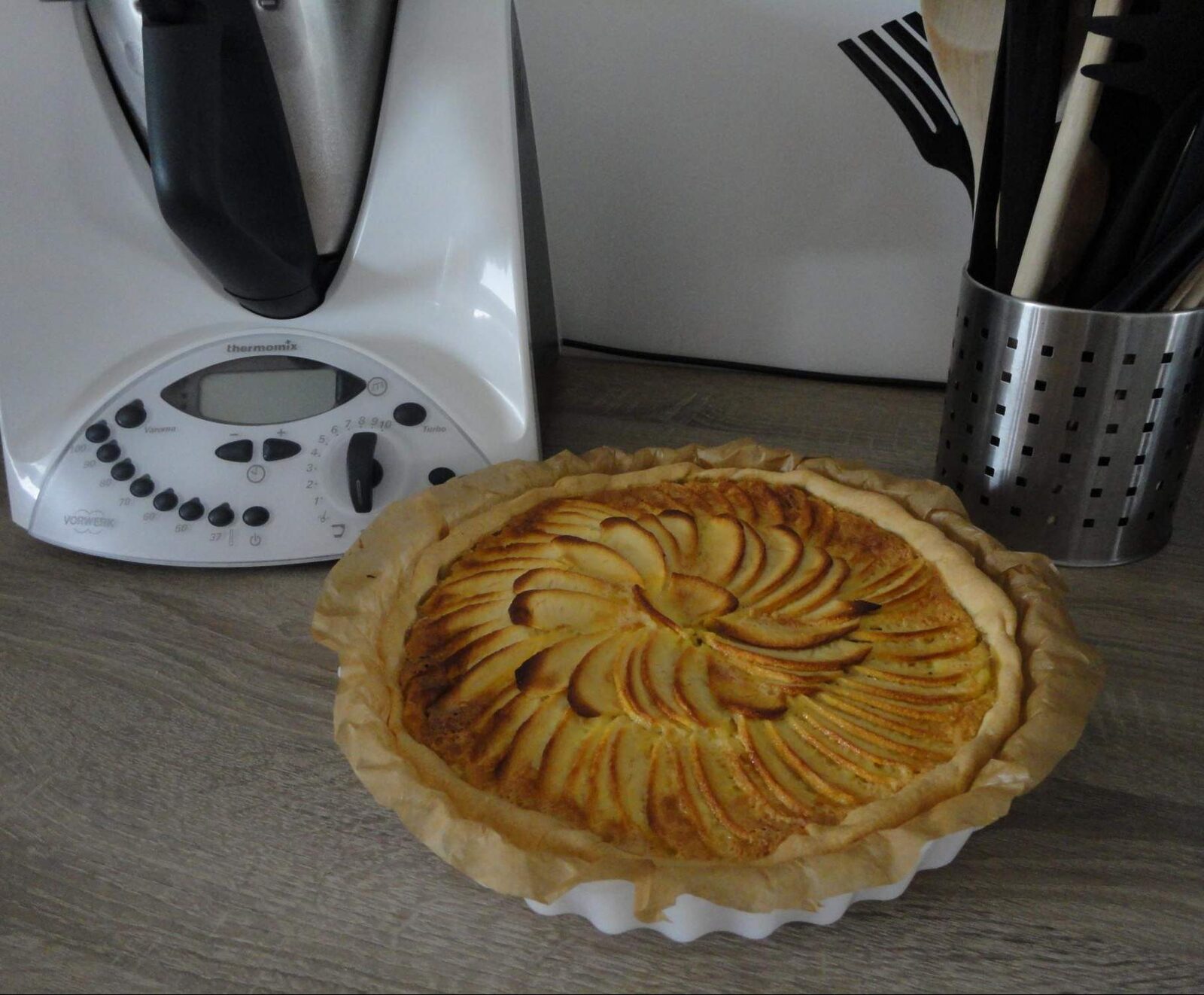 Tarte aux pommes normande