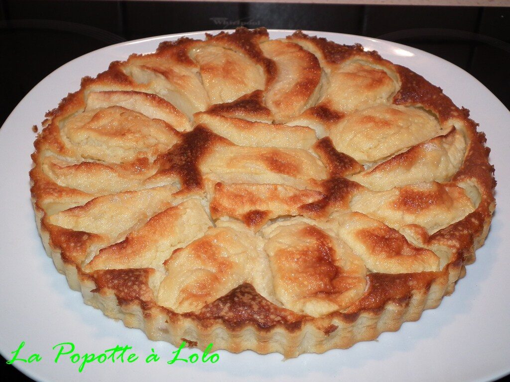 tarte aux pommes sans pâte