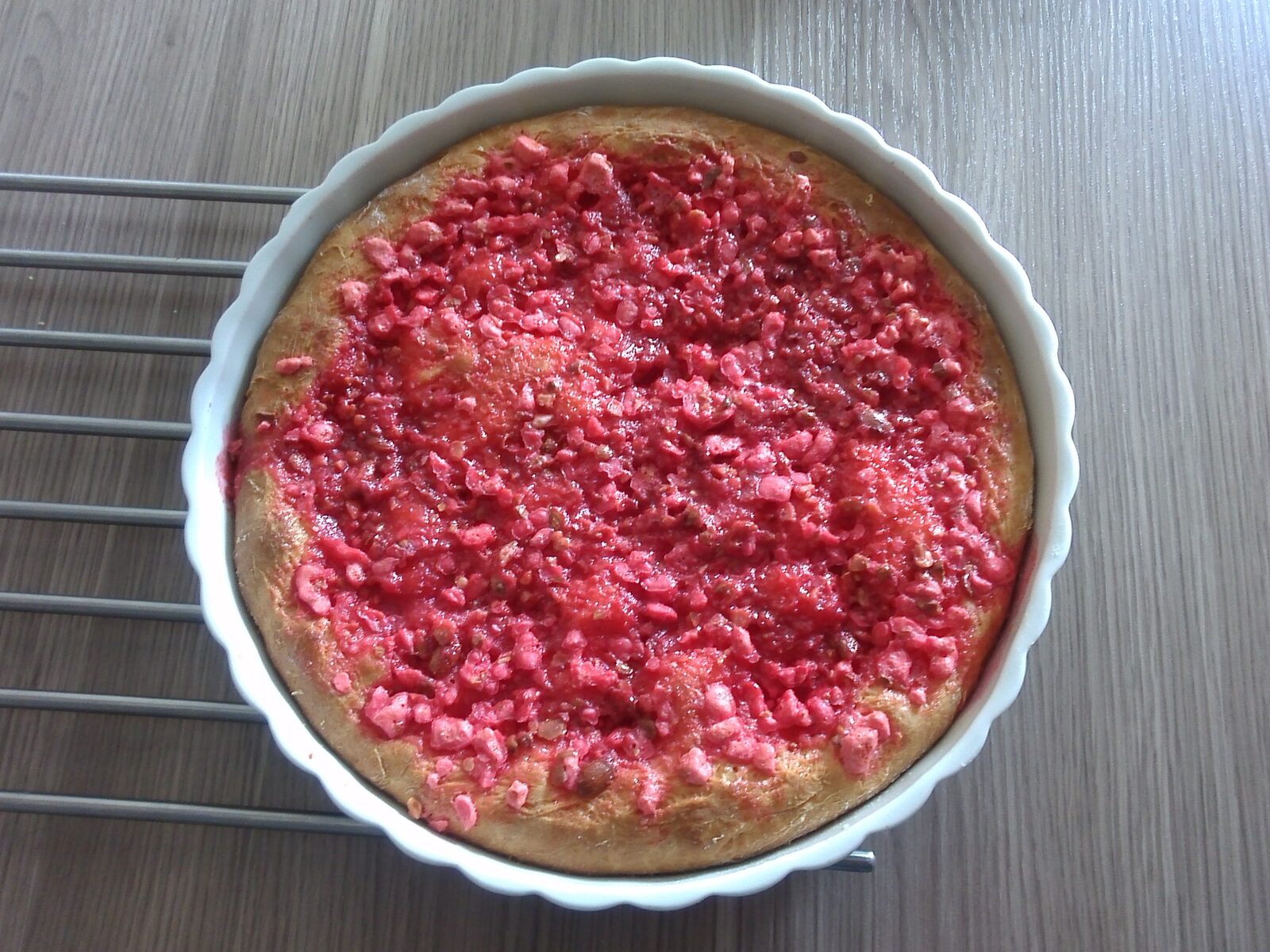 Tarte aux pralines