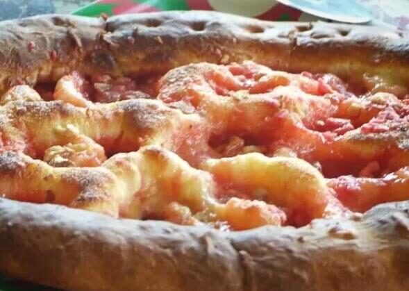 Tarte aux pralines (ou galette bressane à la crème fraîche et aux pralines)