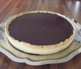 Tarte banane chocolat