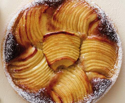 Tarte Bourdaloue aux pommes et noix de Pécan