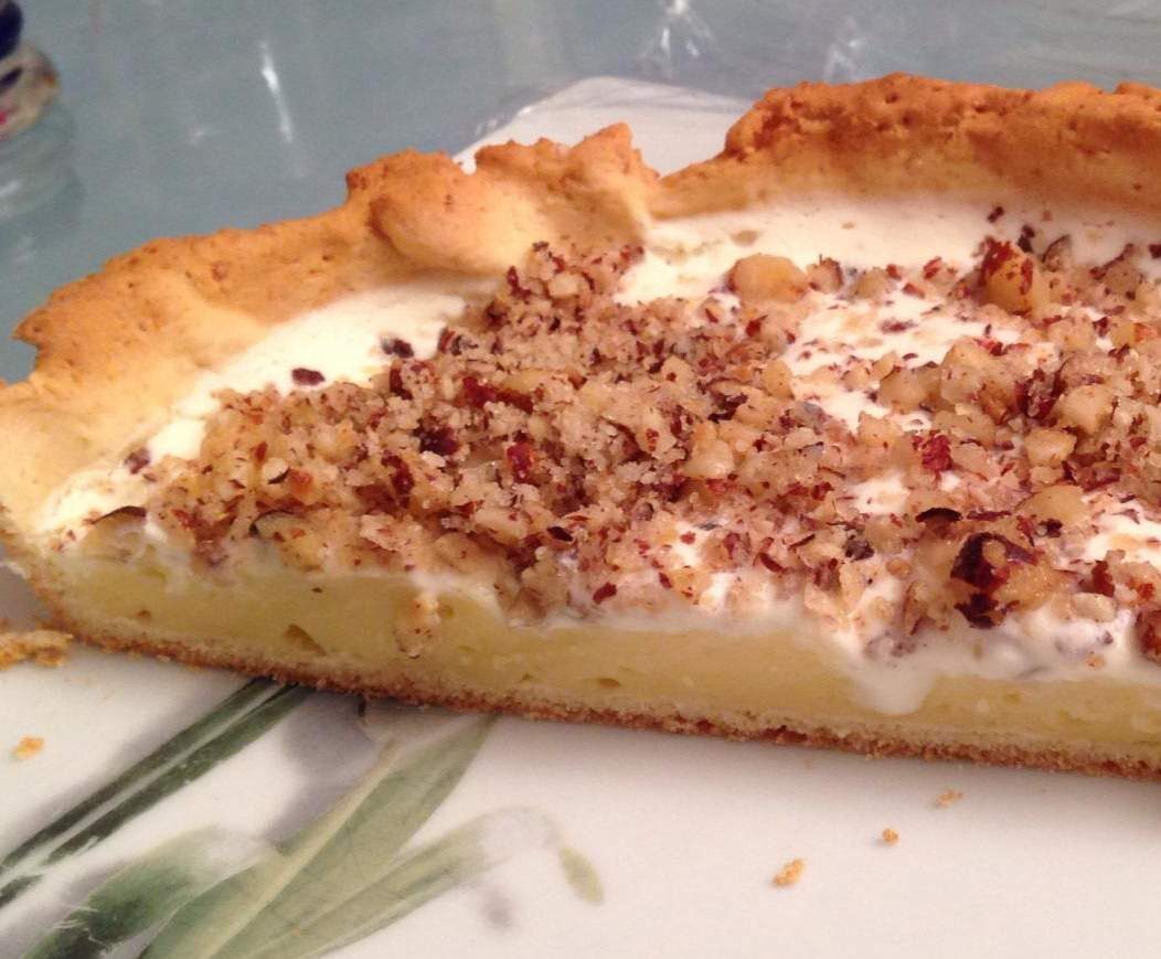 tarte brésilienne (crème patissière)