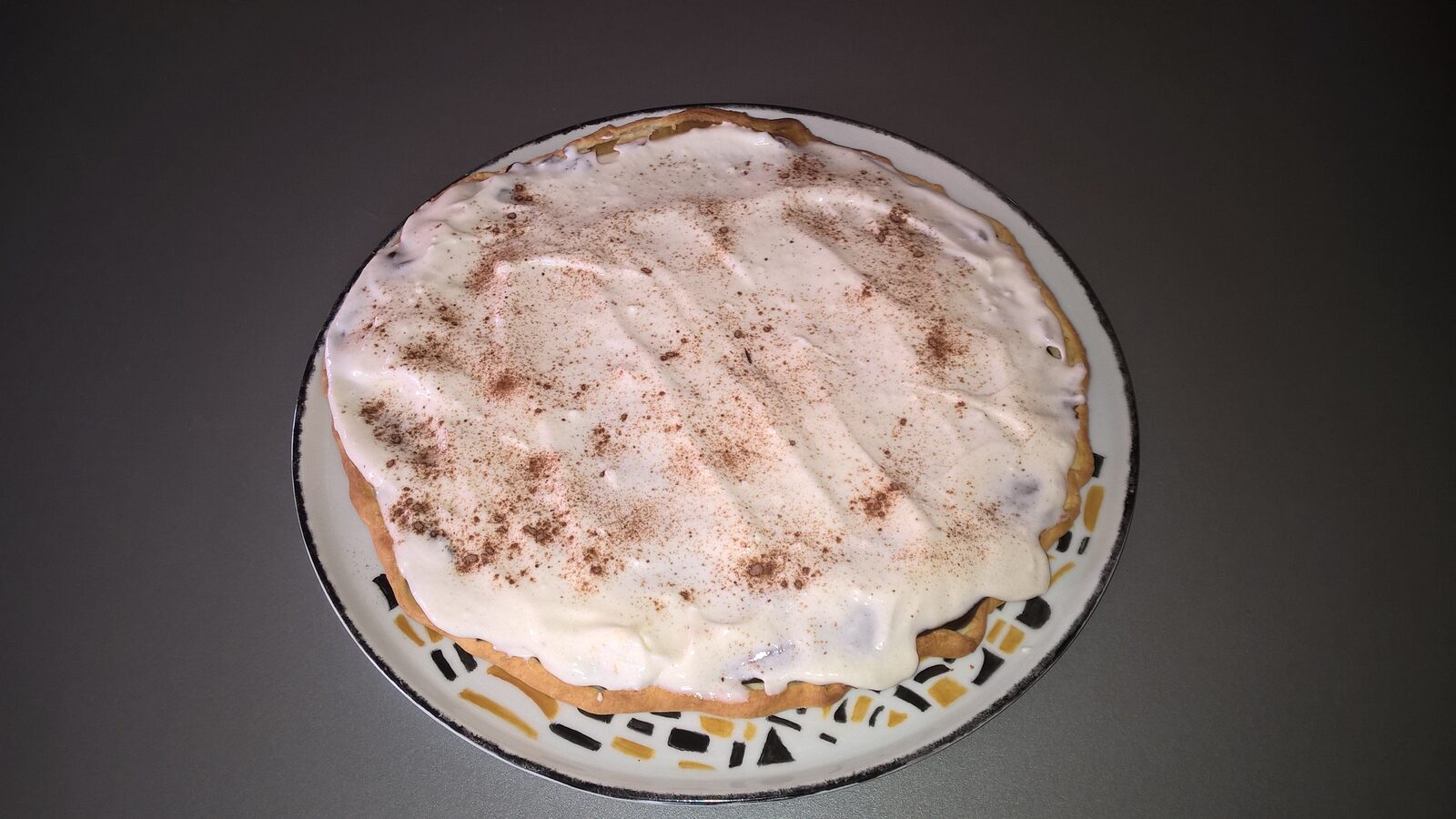 Tarte chocolat mascarpone