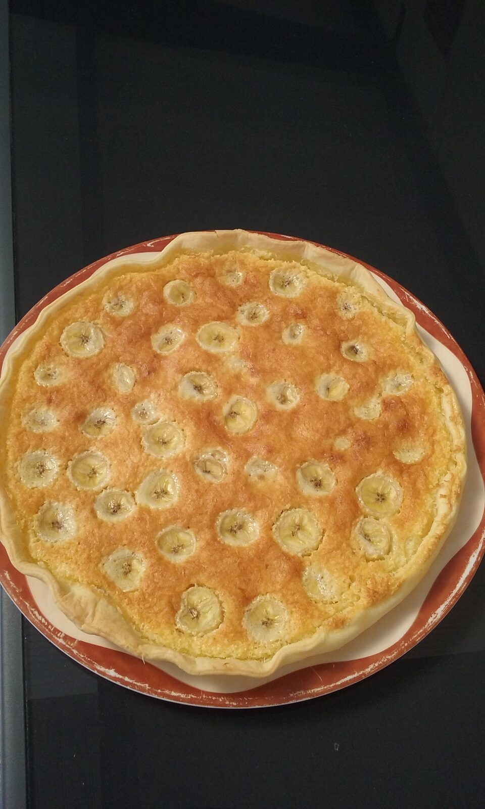 Tarte coco banane