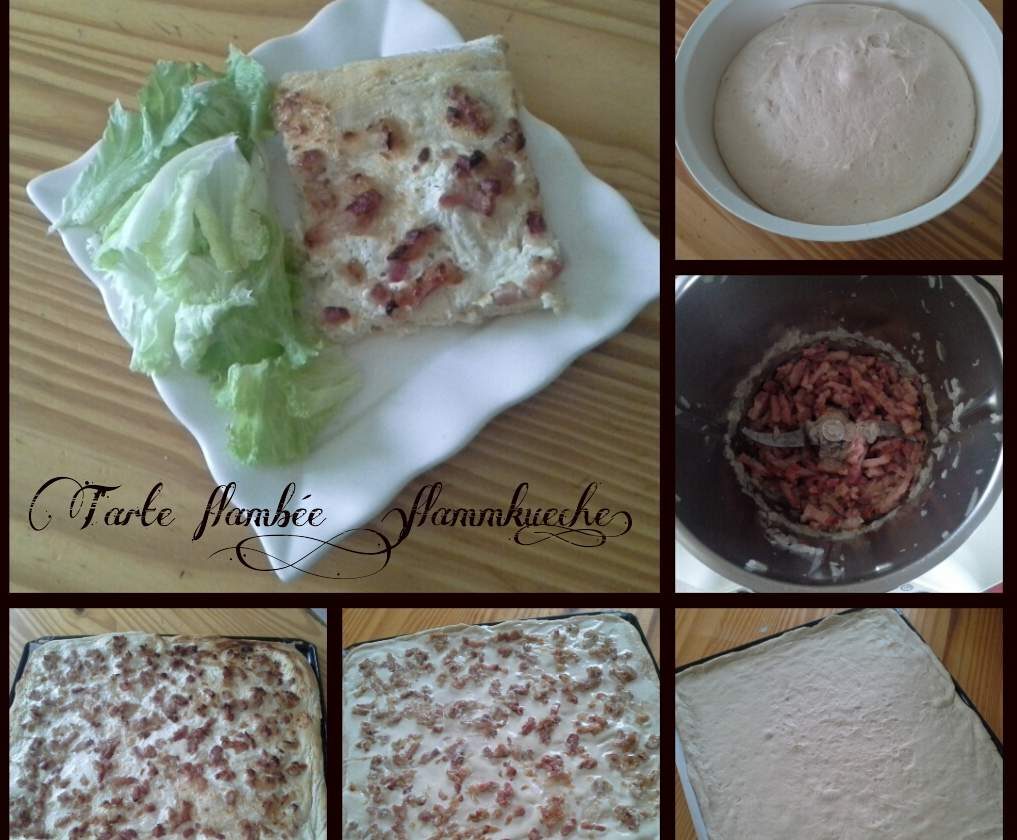 Tarte flambée (flammkueche)