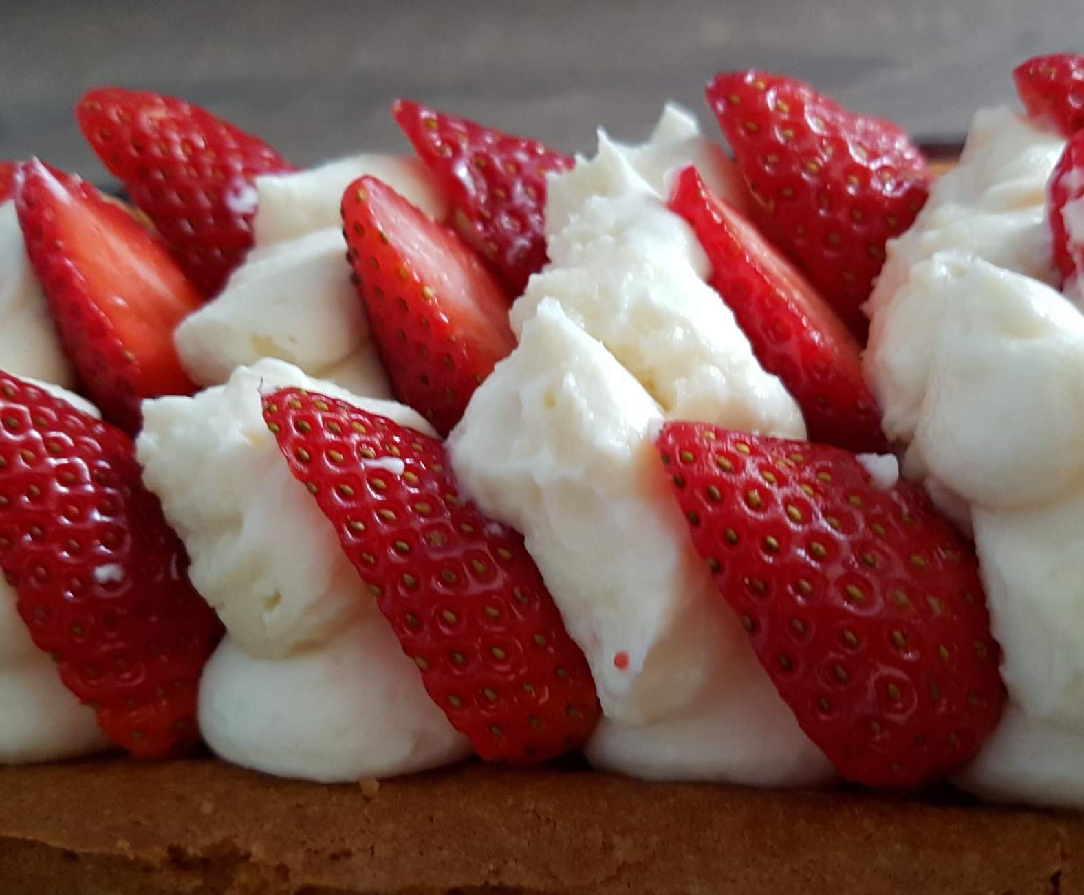 Tarte fraise chocolat blanc