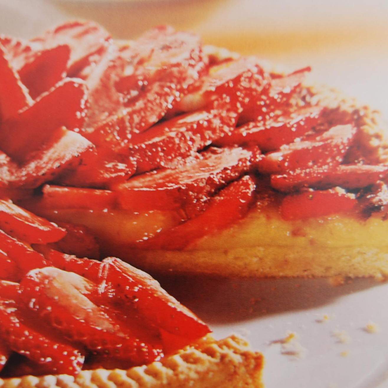 tarte fraises- chocolat blanc