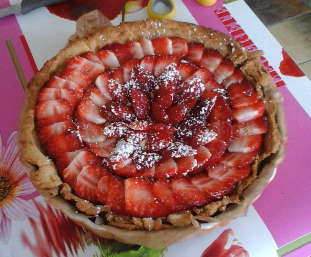Tarte fraises