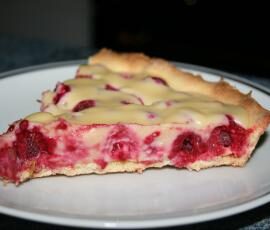 Tarte Framboise chocolat blanc