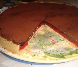 Tarte gourmande aux pralines et chocolat noir de Josy de lyon