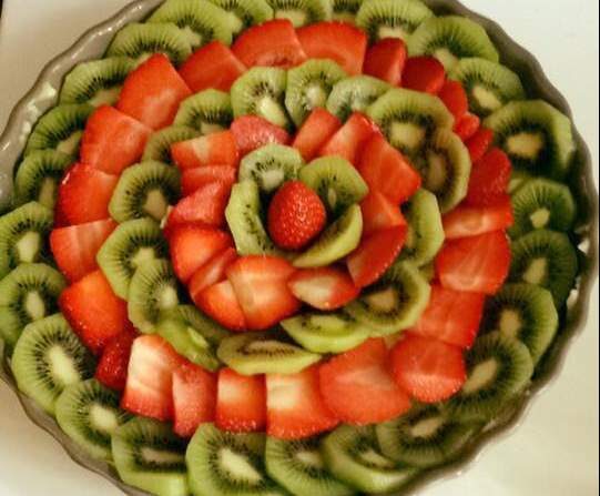 Tarte Kiwi Fraise