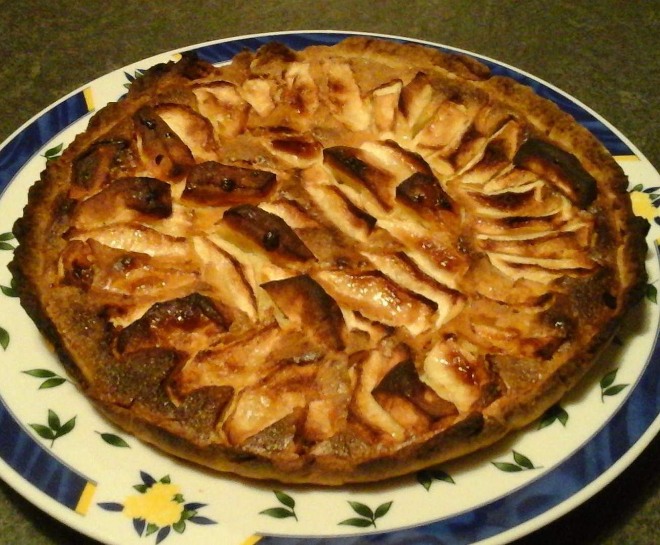 tarte ou tartelettes mirliton aux pommes (amandes et vanille)