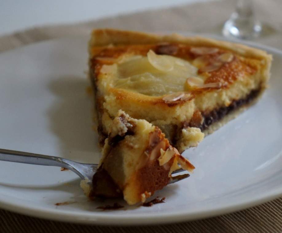 Tarte poire chocolat Façon délice