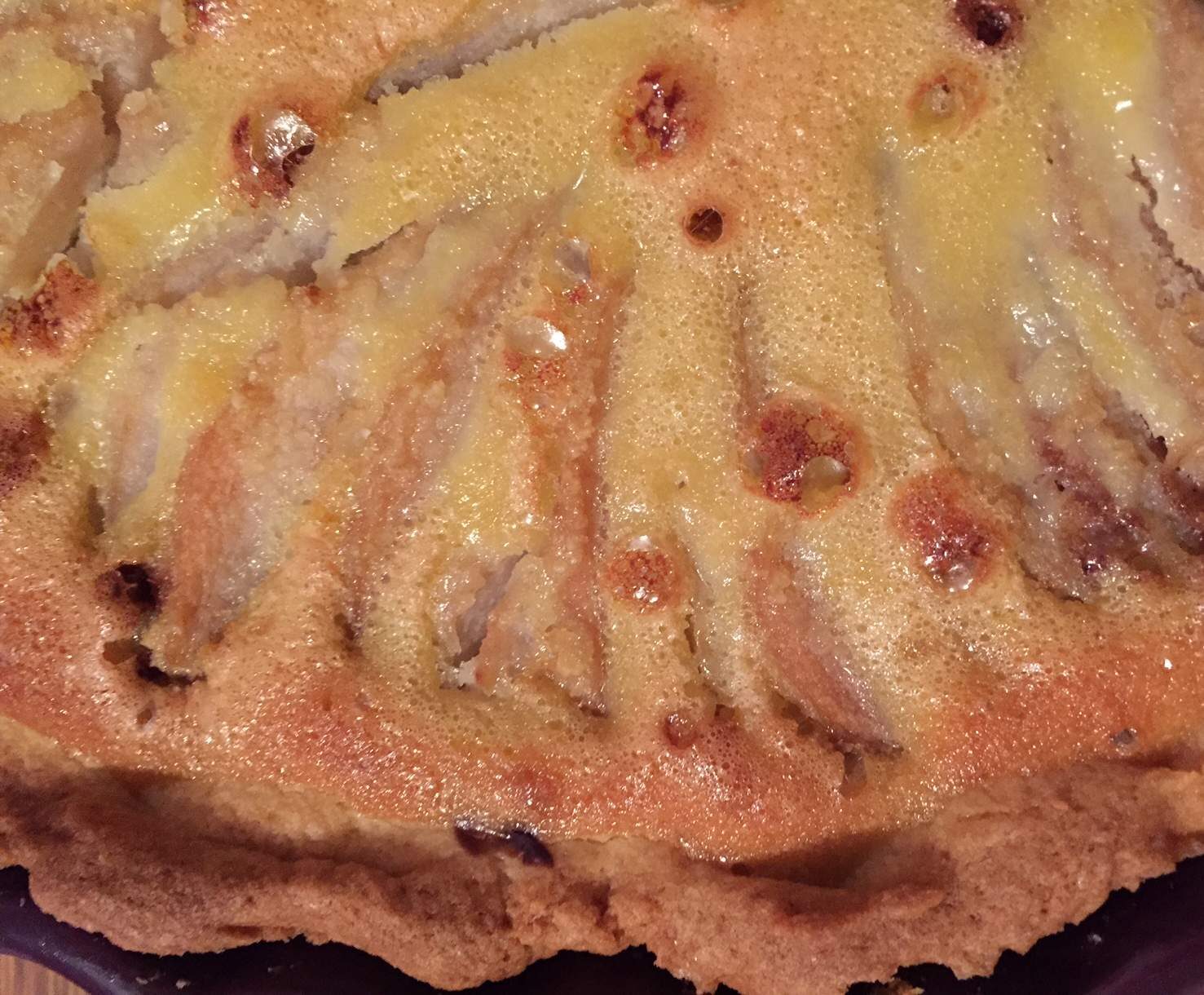 tarte poire / chocolat