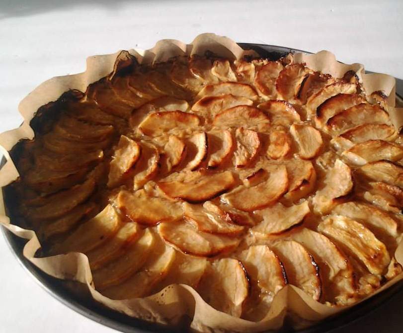 tarte pomme/pomme (légere)