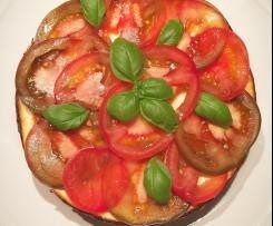 Tarte tomate & chèvre