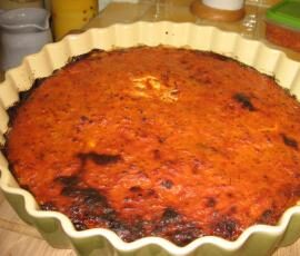 Tarte tomates et corned beef