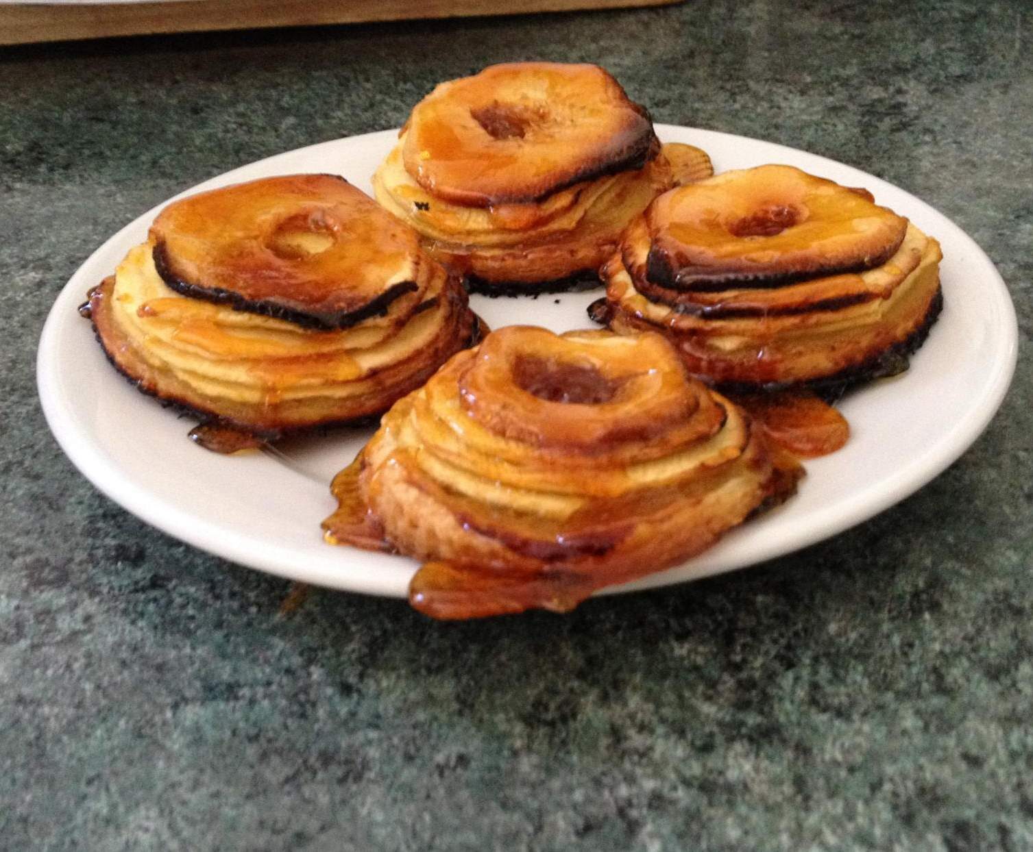 Tartelette au pommes de Jacques Génin