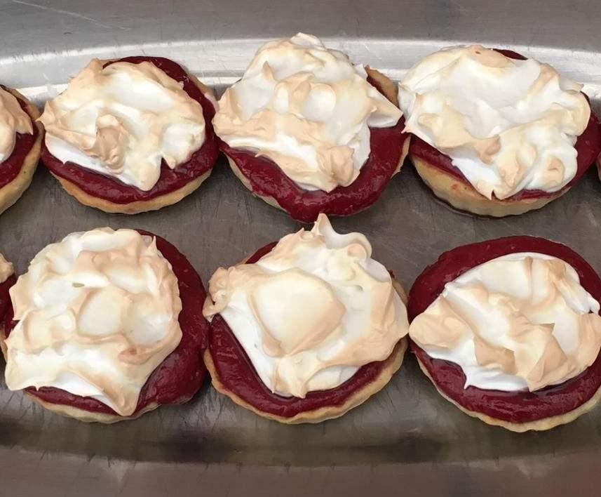 TARTELETTE FRAMBOISE MERINGUEE